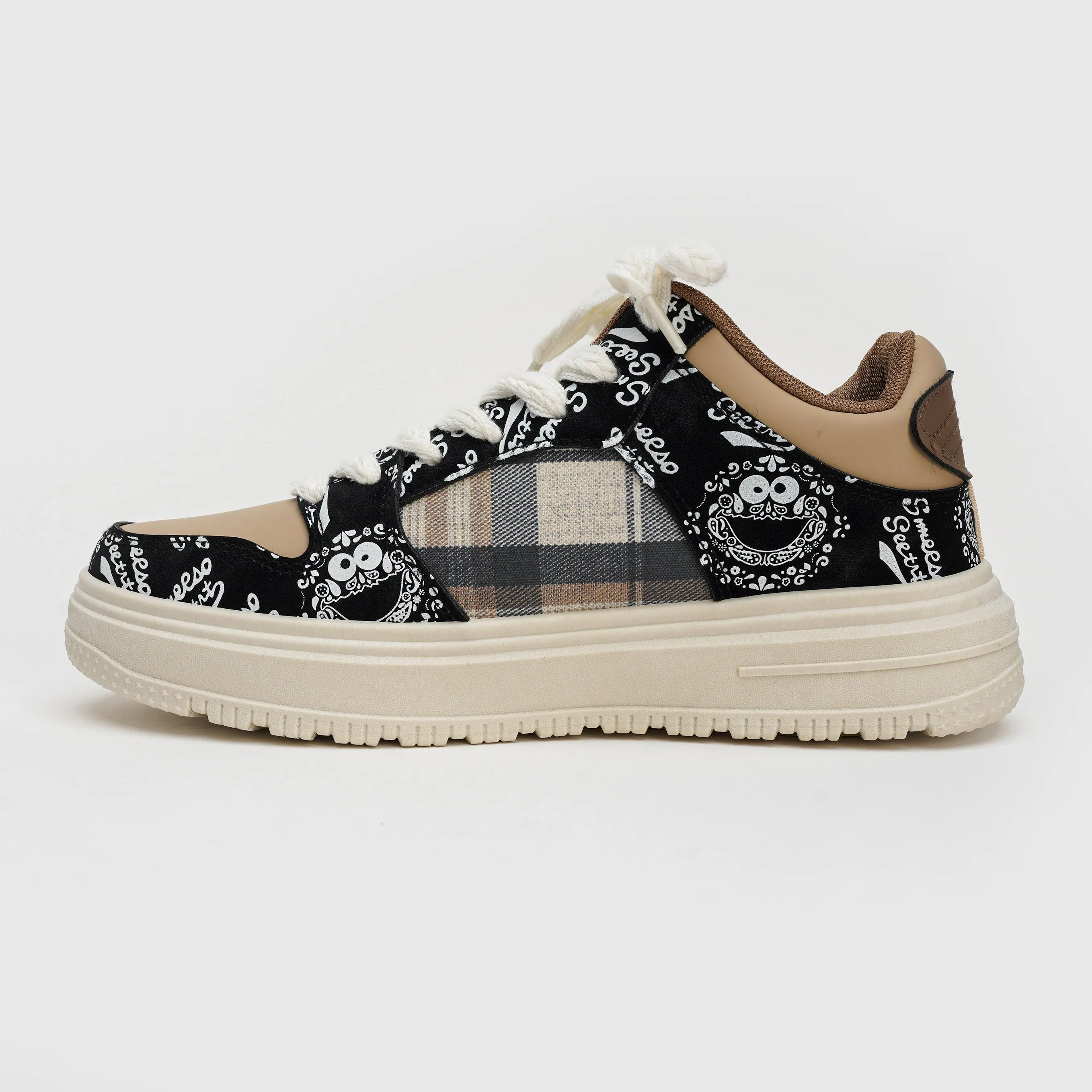 24068-Black stylish Design All Seasons sneaker for men