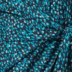 Animal Print Knot 3/4 Sleeve Short Dress