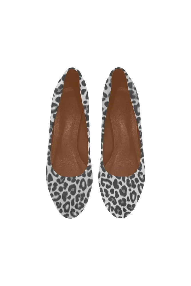 black leopard print Women's High Heels