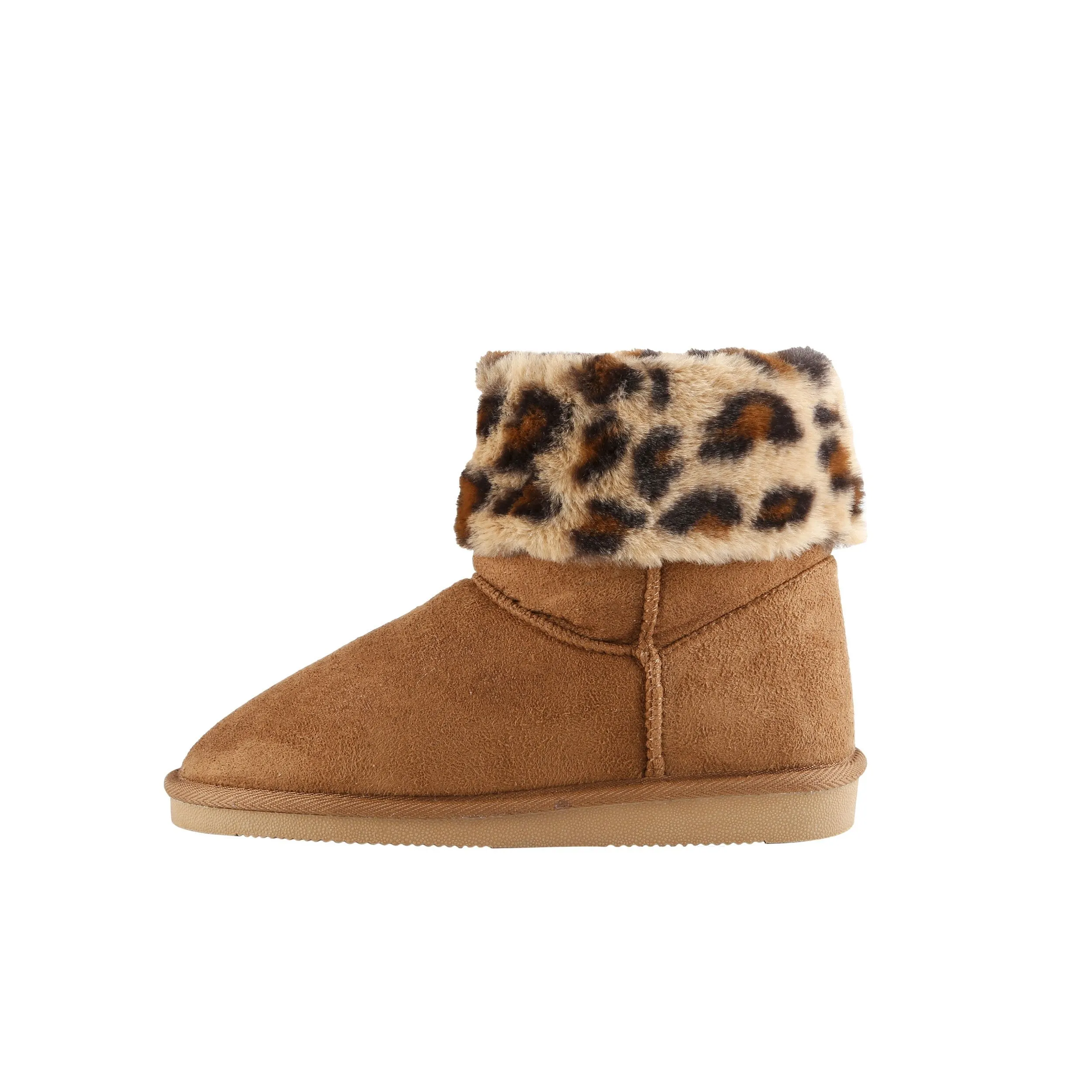 Chicago Bears NFL Womens Cheetah Fur Boots