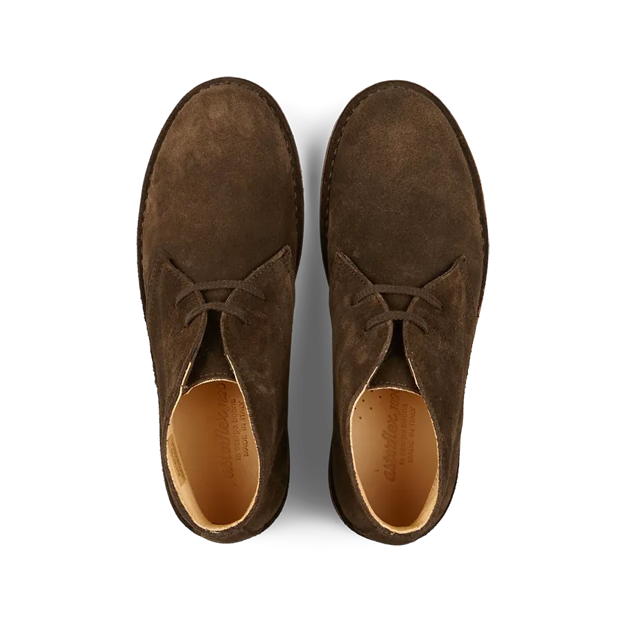 Dark Chestnut Suede Greenflex Desert Boots