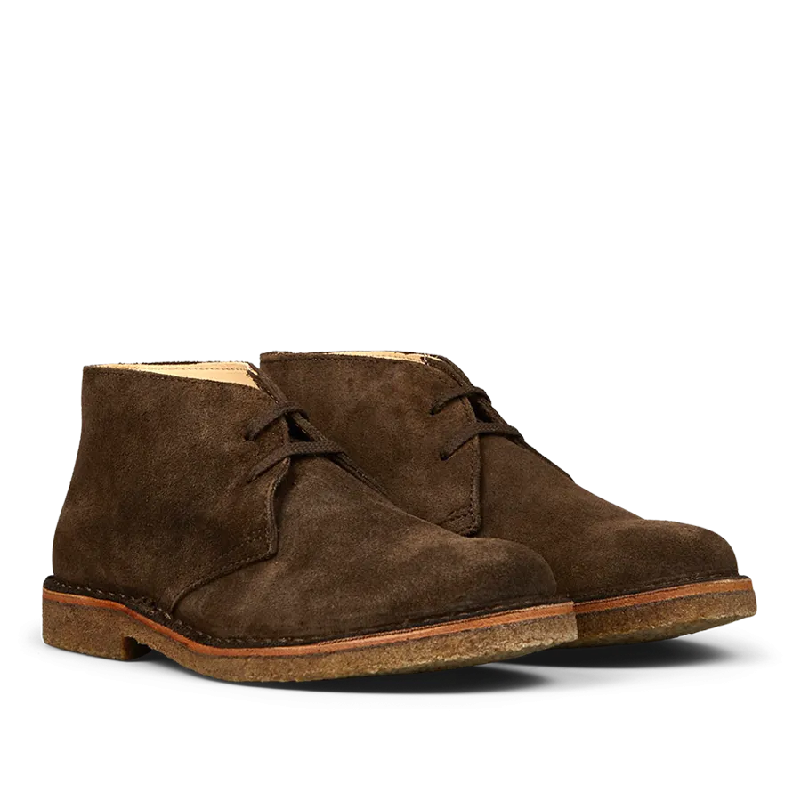 Dark Chestnut Suede Greenflex Desert Boots