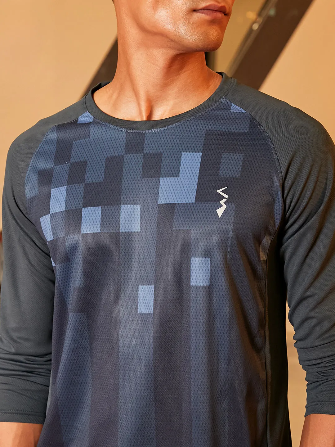 Digital Block Activewear T-Shirt