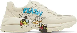 Disney x Gucci Women's Rhyton 'Donald Duck' Sneakers