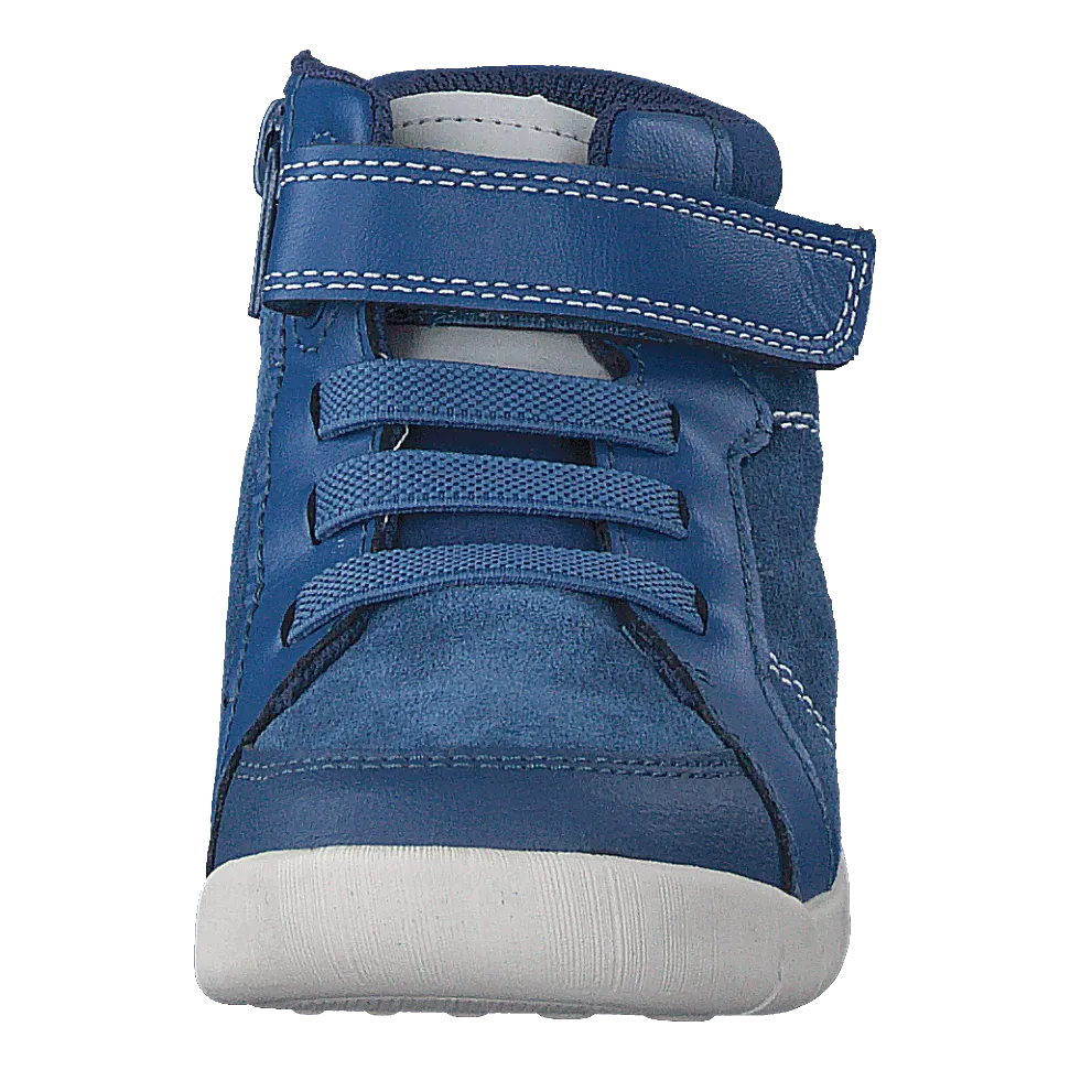 Emery Beat T Blue Suede