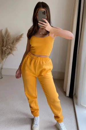 Gabriella Marigold Oversized Comfy Joggers