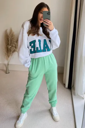 Gabriella Mint Oversized Comfy Joggers