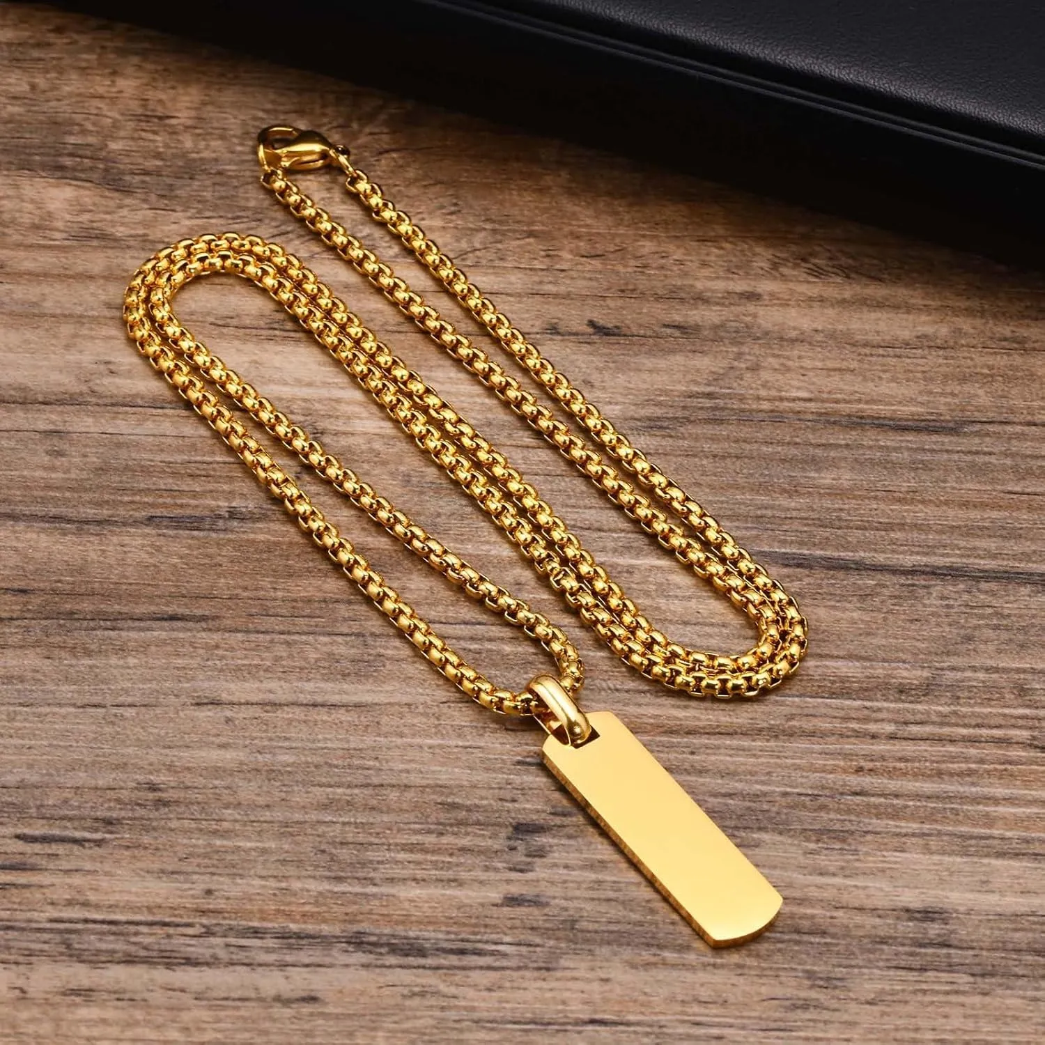 Hebrew Name Faith Necklace Hebrew Hebrew Blessing Pendant Israel Jewelry Personalized Jewish Necklace Judaica Jewelry Custom Jewish Stainless Steel Pendant, Chain Length 24"/26"/28"/30"