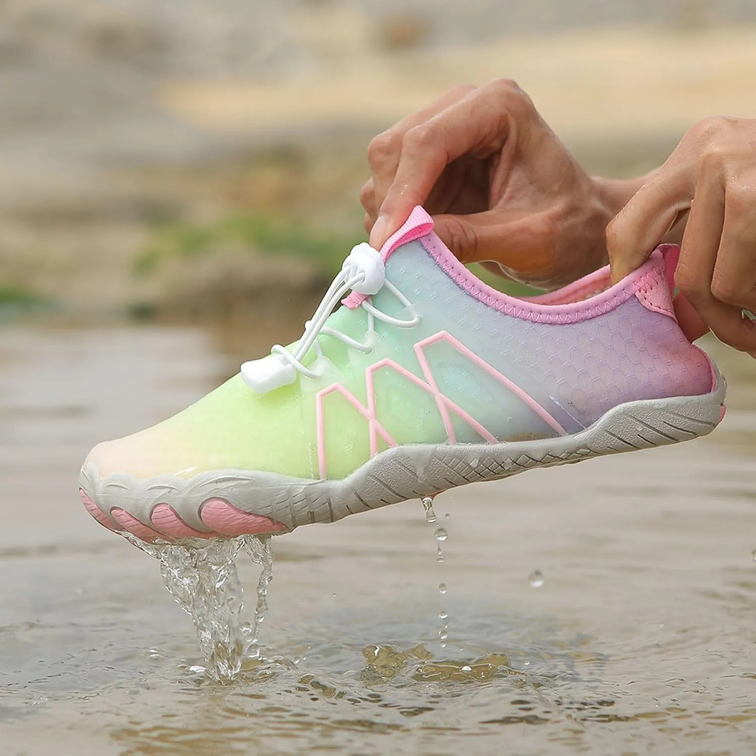Hike Barefoot Shoes for Women Footwear Barefoot Shoes Womens Men Healthy & Non-Slip Trail Running Shoes Quick Dry Wide Toe Box Hiking Shoes