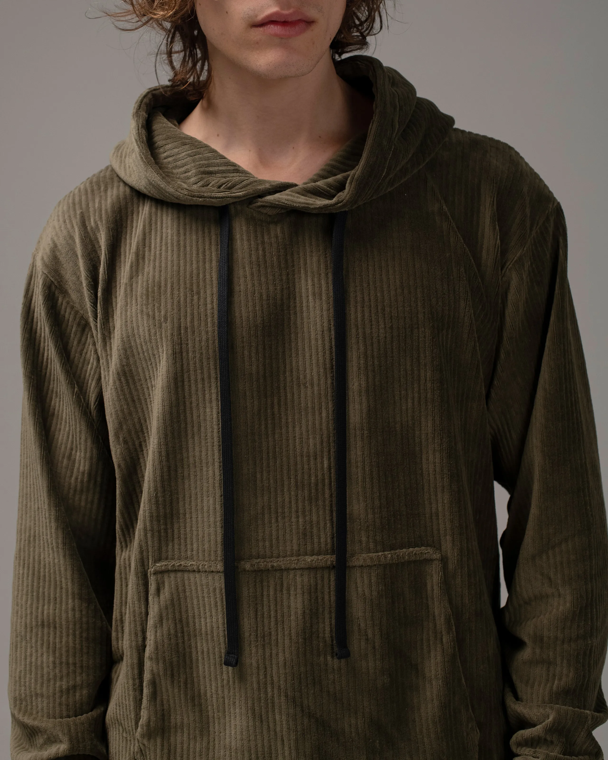 Hooded Sweatshirt Military