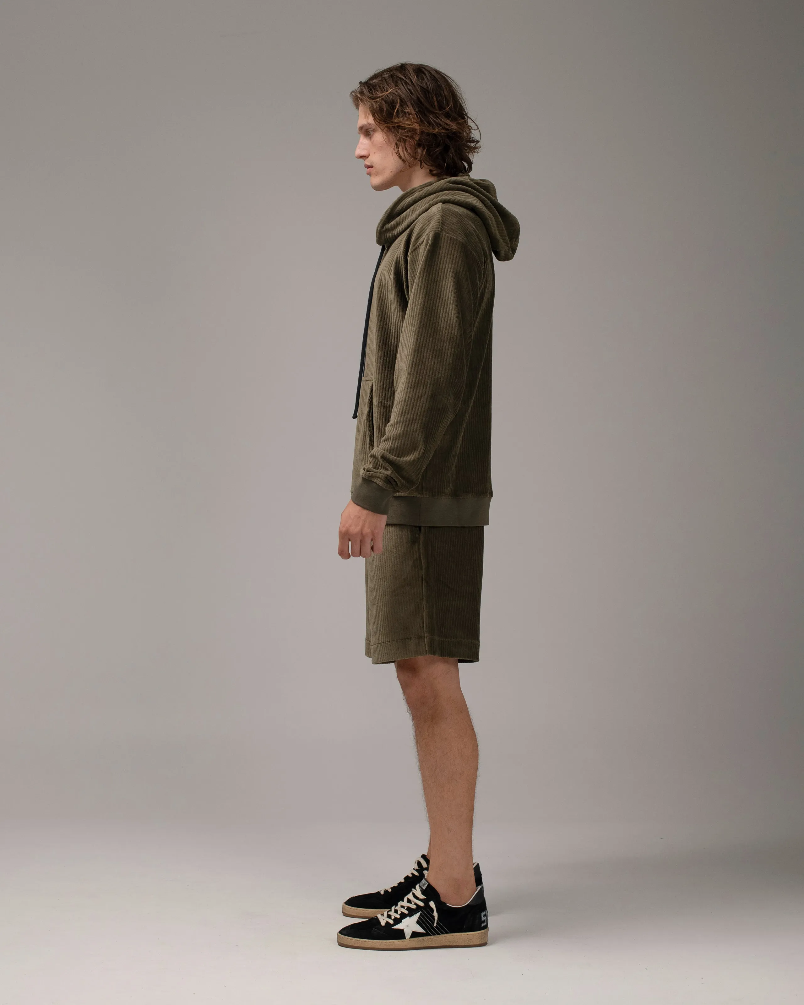 Hooded Sweatshirt Military