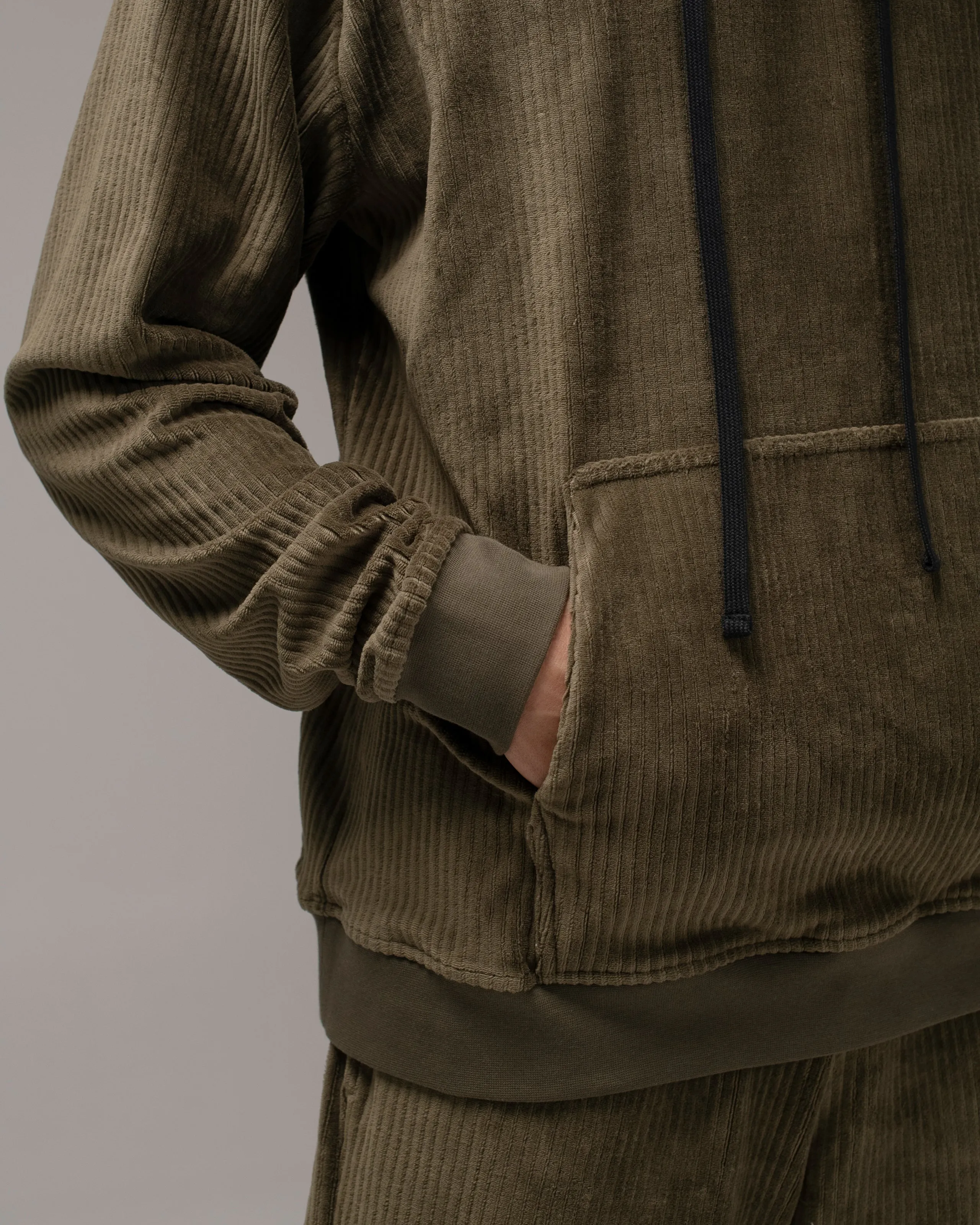 Hooded Sweatshirt Military
