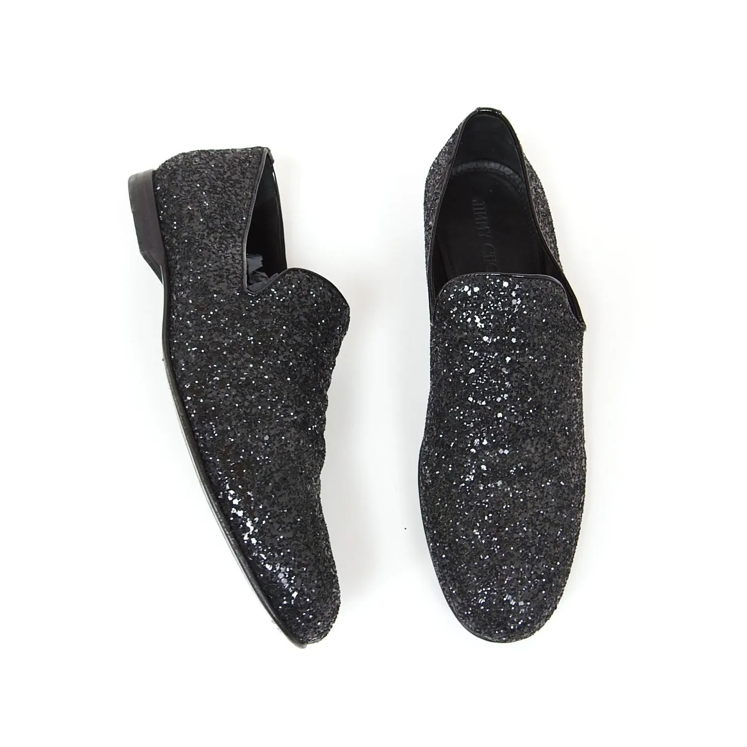 Jimmy Choo Glitter Loafers Size 43