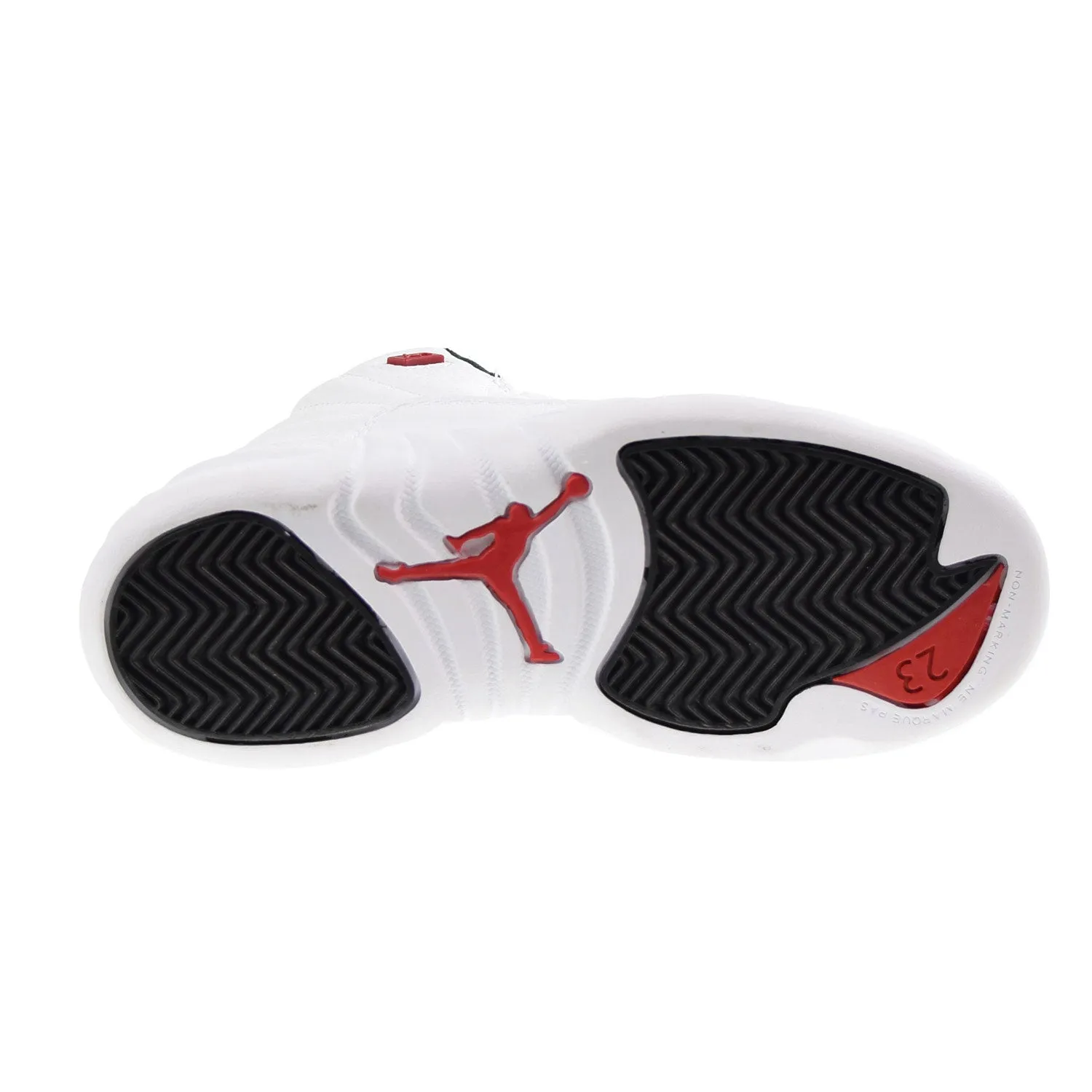 Jordan 12 Retro (PS) "Twist" Little Kids' Shoes White-Red