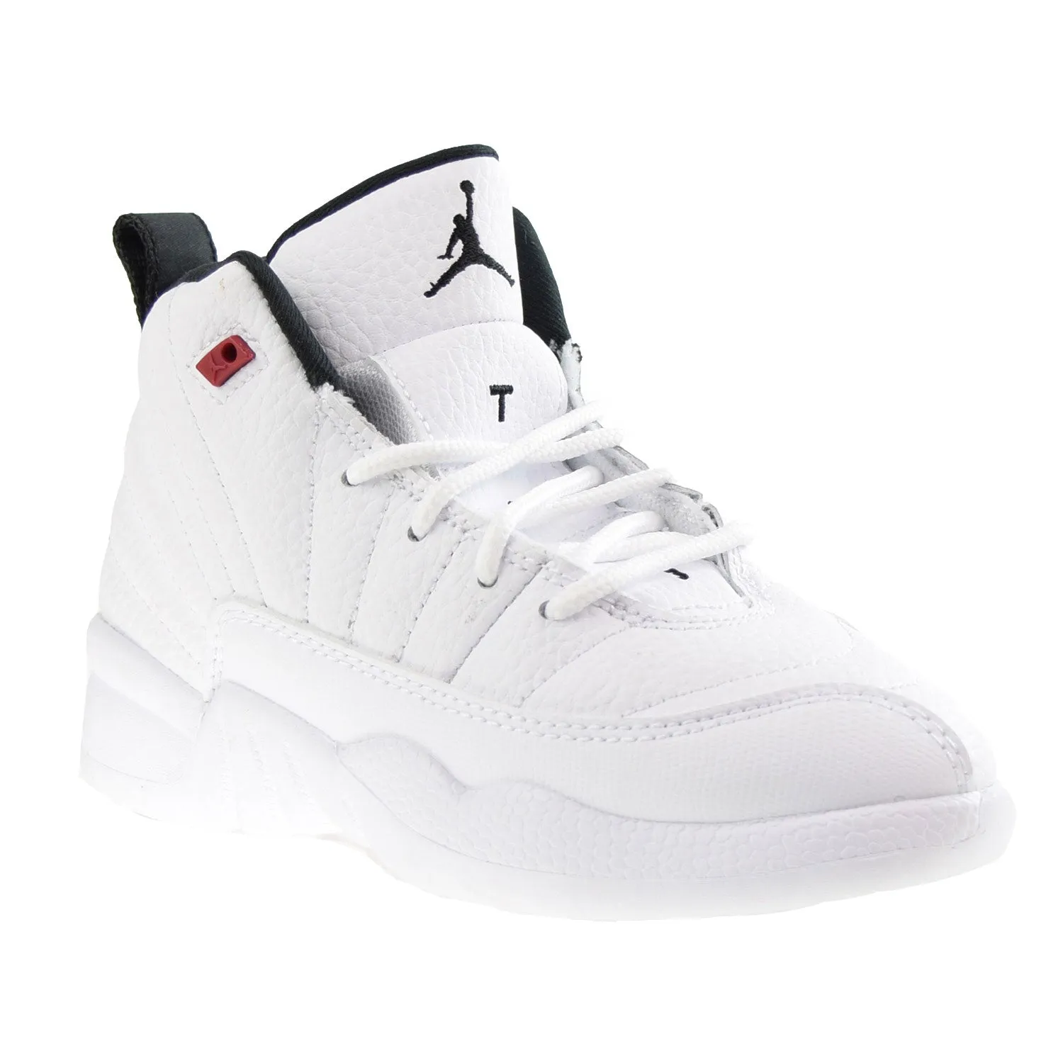 Jordan 12 Retro (PS) "Twist" Little Kids' Shoes White-Red