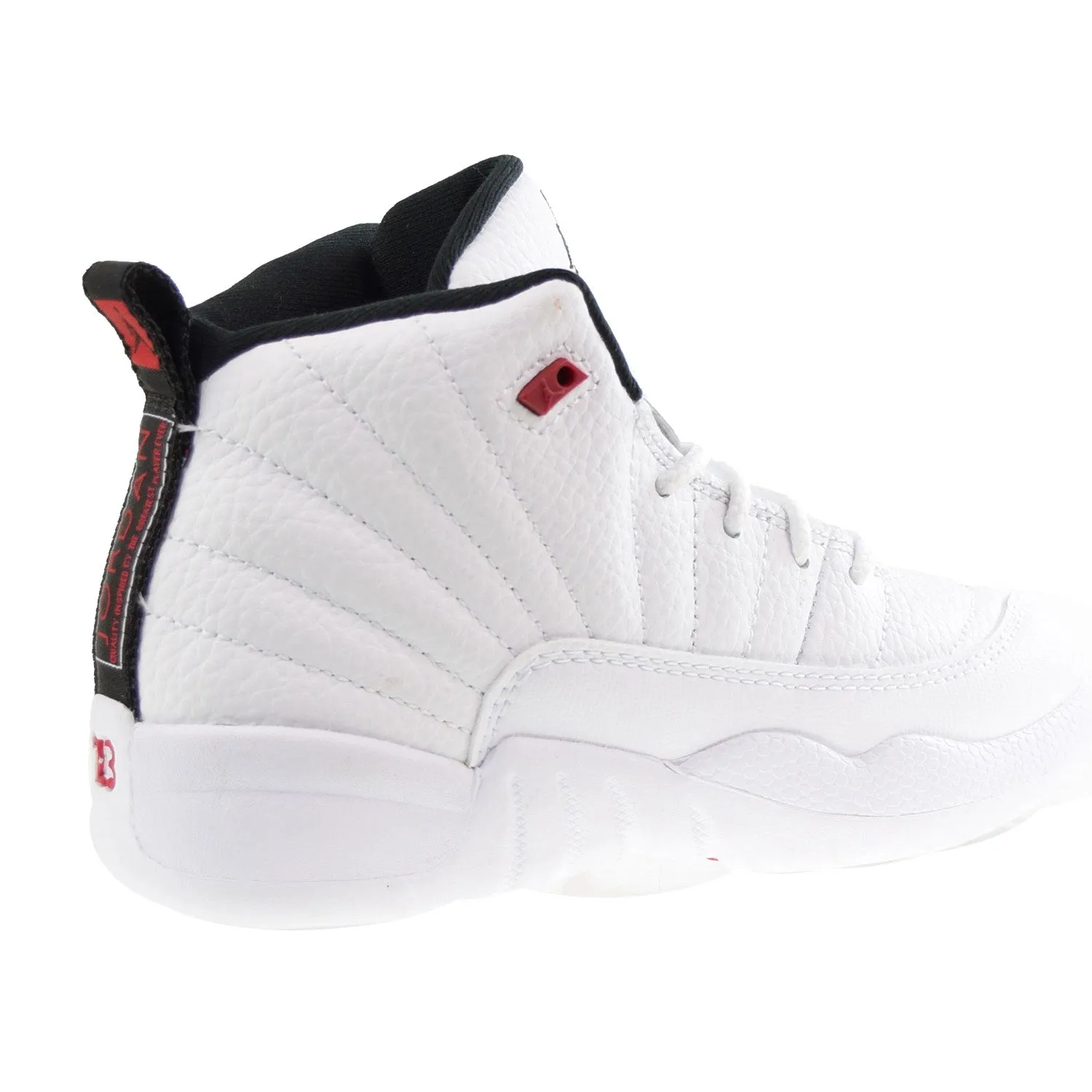 Jordan 12 Retro (PS) "Twist" Little Kids' Shoes White-Red