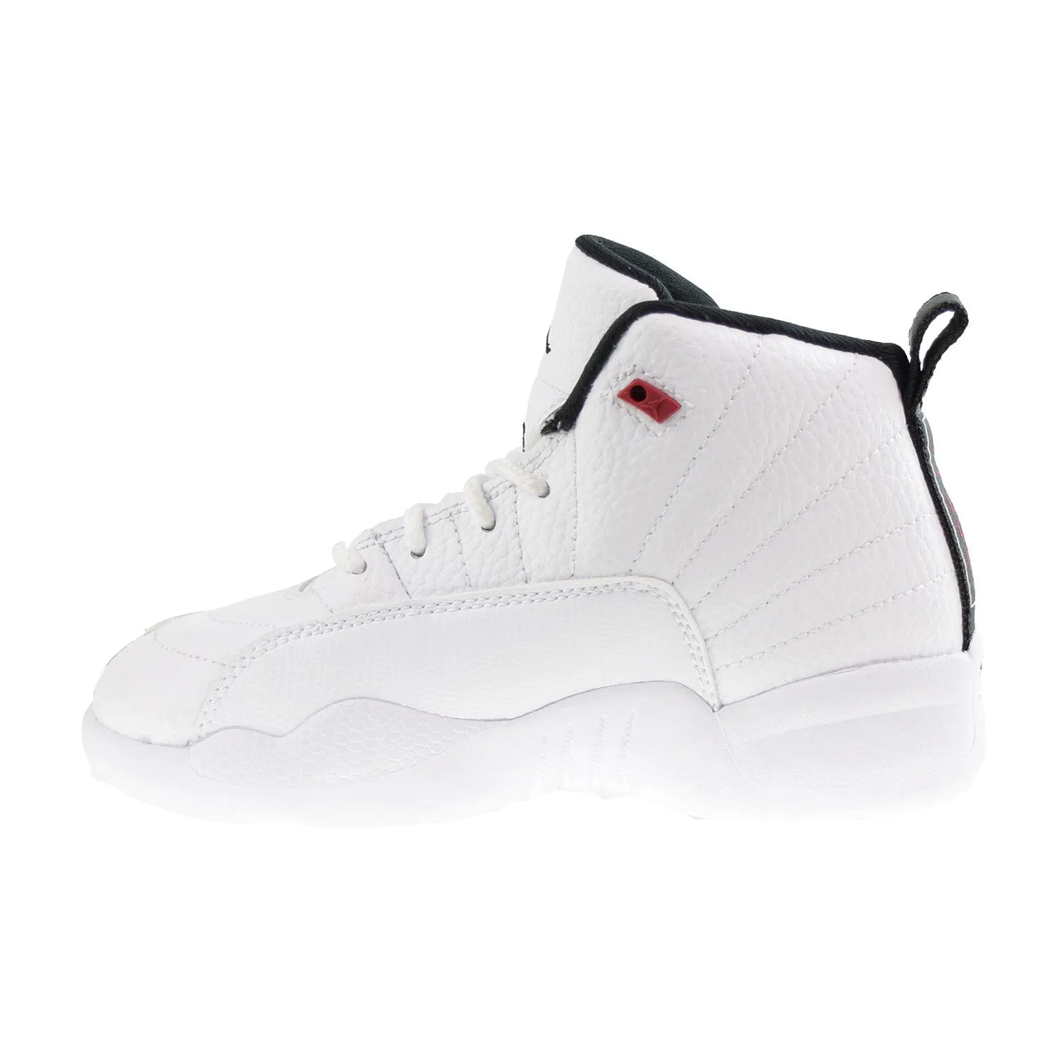 Jordan 12 Retro (PS) "Twist" Little Kids' Shoes White-Red