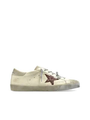 Laceup Sneakers With Signature Star Patch