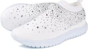 Lausiuoe Tennis Shoes Womens Clearance Black,Womens Walking Shoes Lightweight Running Shoes Womens Tennis Shoes Non Slip Breathable Mesh Air Cushion Sneakers for Gym Workout Sports