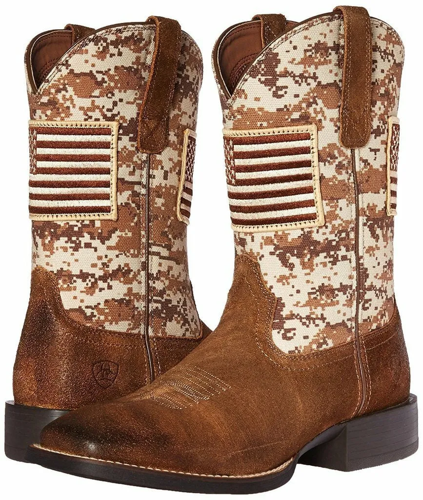 Men's Sport Patriot Camo Boot by Ariat 10019959
