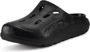 Mens Womens Wide Width Recovery Sandals Sport Slides with Plantar Fasciitis Arch Support Orthotic Clogs Shoes Comfortable Thick Cushion Shower Slippers
