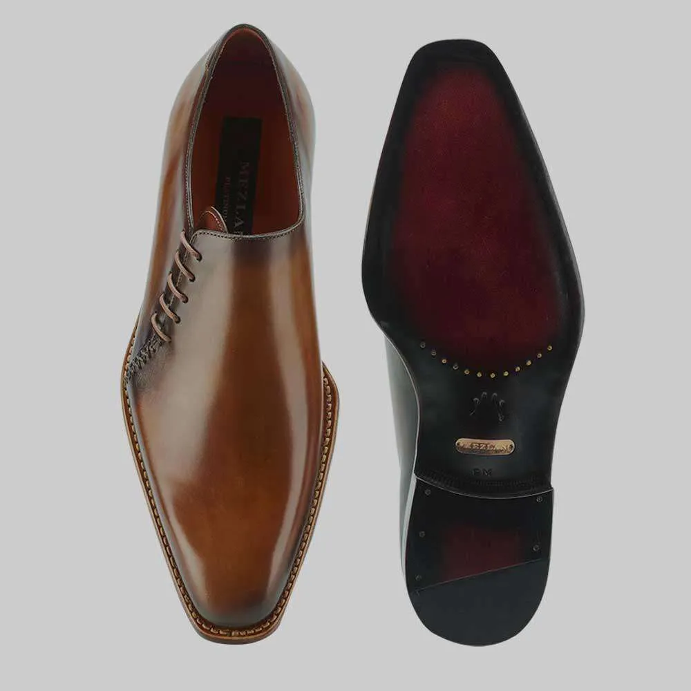 Mezlan Mens Luxury Designer Shoes Master Honey Calf-Skin Leather Loafers (MZ2179)