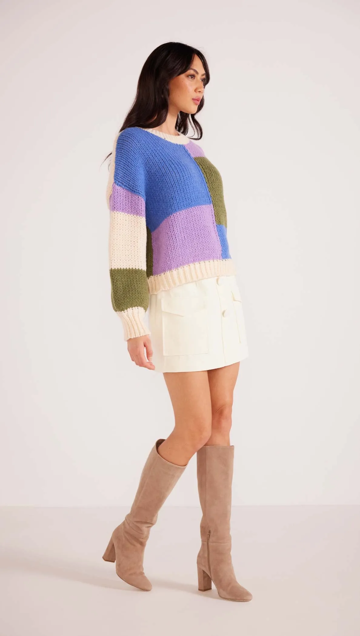 Mink Pink Lawrence Knit Sweater