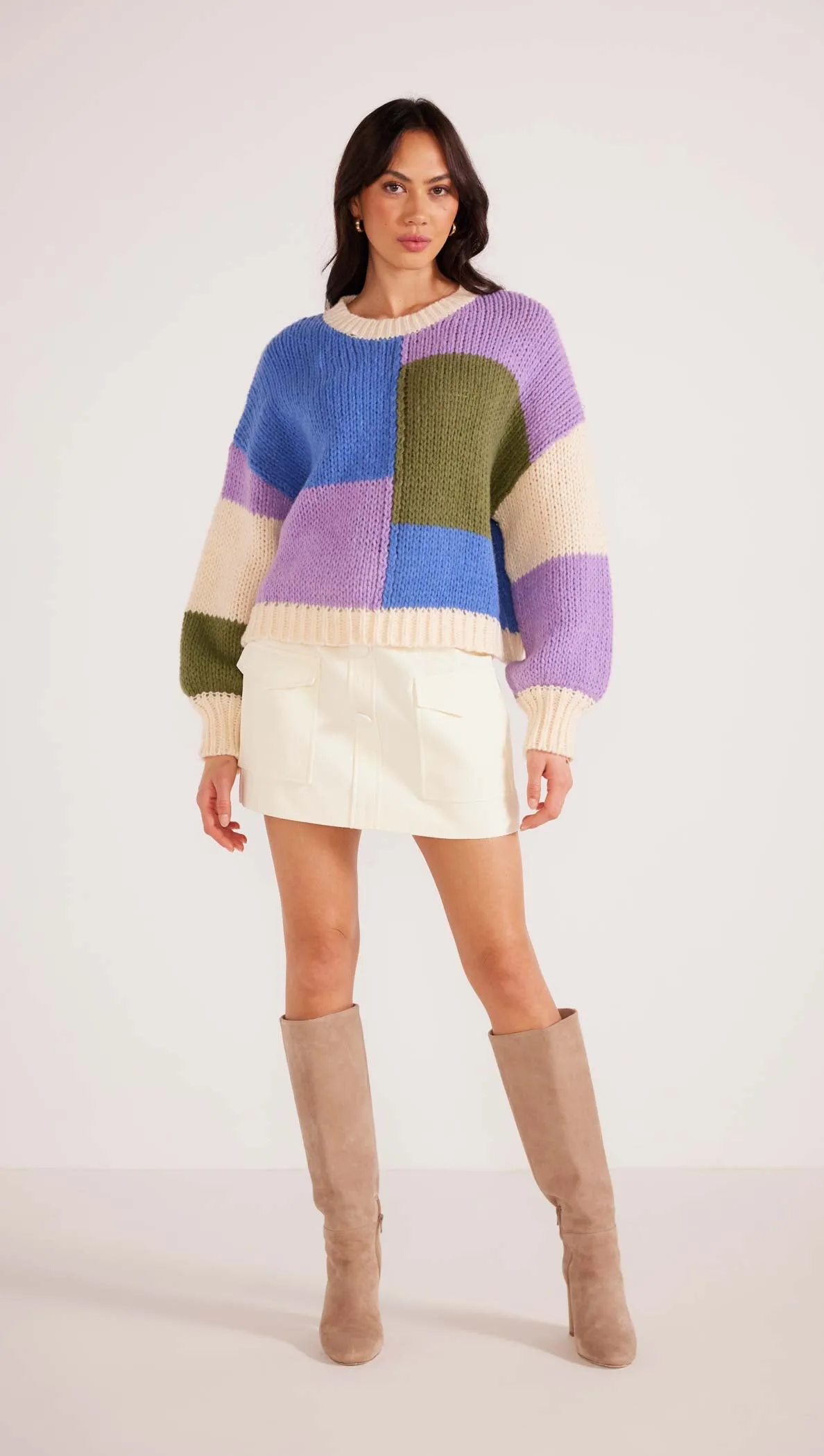 Mink Pink Lawrence Knit Sweater