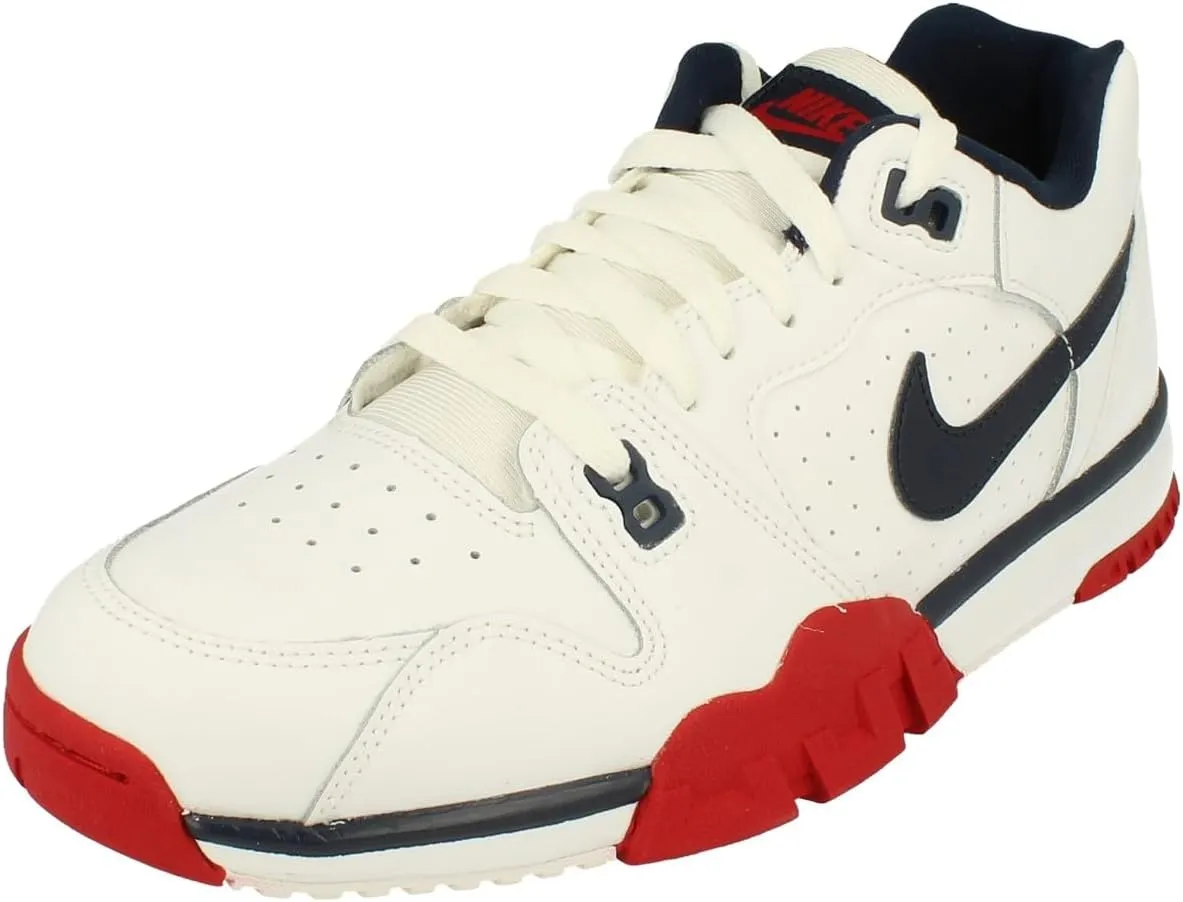 Nike Cross Trainer Low Mens Trainers CQ9182 Sneakers Shoes (UK 9 US 10 EU 44, White Obsidian Gym red 101)