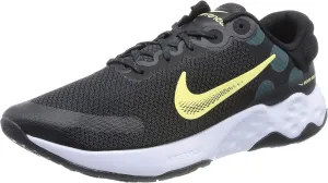 Nike Renew Ride 3 Mens Running Trainers Sneakers Shoes, Black/Lemon Chiffon, 8 M US