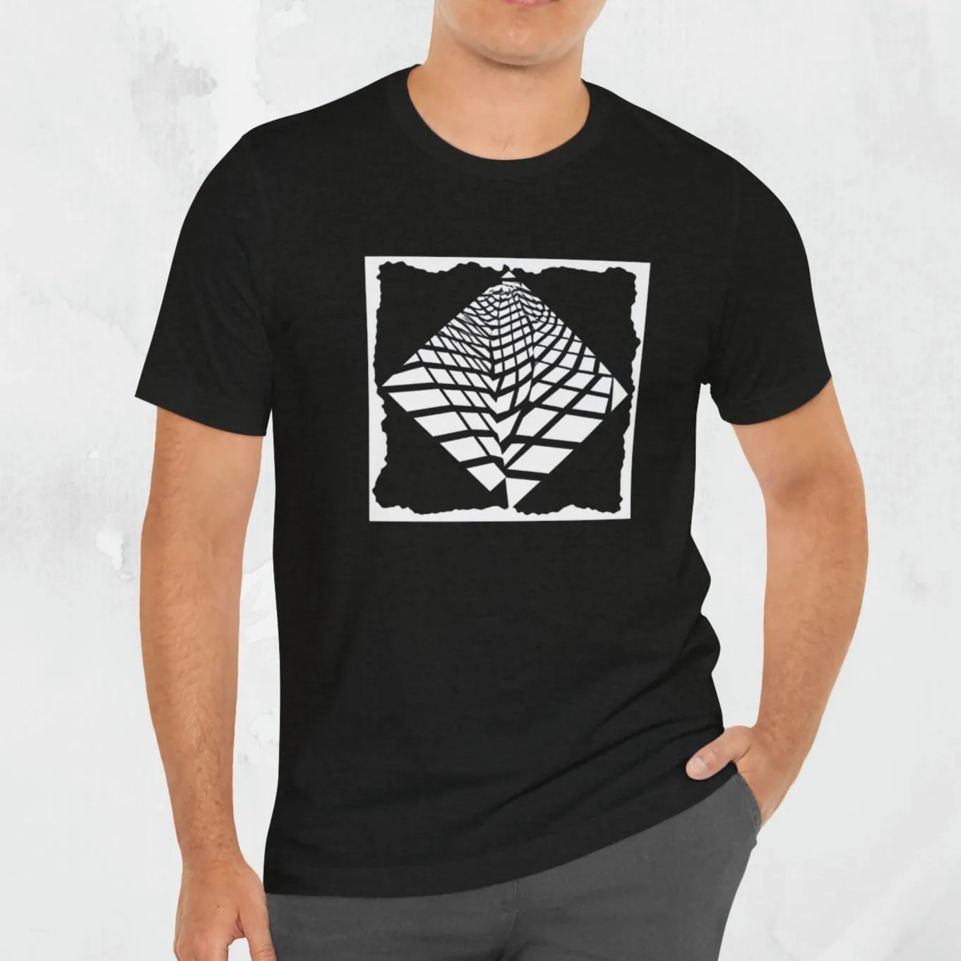 "Twisted Reality" Men's Graphic T-shirt - 100% Cotton - Urban Fashion