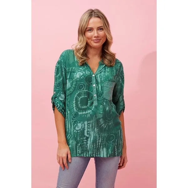 ROSETTA TIE DYE TOP