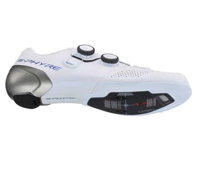 Shimano S-PHYRE RC9 (RC902) SPD-SL Shoes, White
