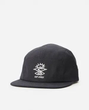Shred Rock 5 Panel Cap - Boy (8-16 years) - Black