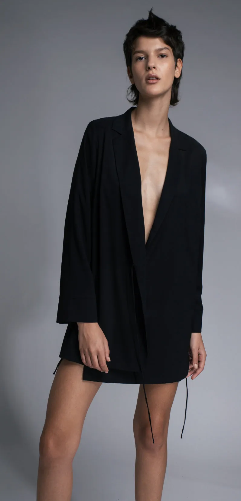 Sofi Jacket Dress - Black