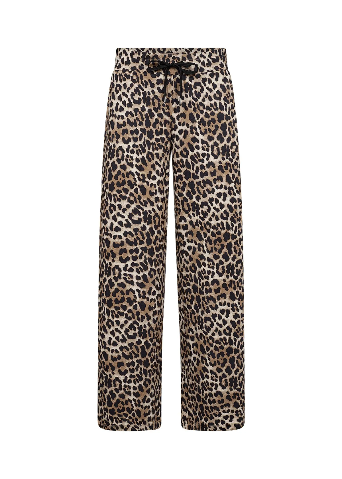Soya Concept Ophia 7 Pants Leo Print Brown