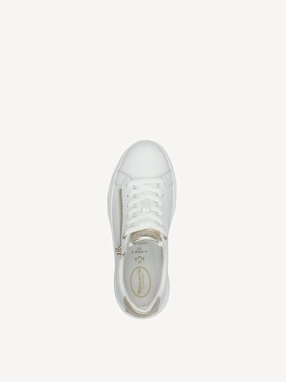 Tamaris Womens white Trainers 8-83723-44