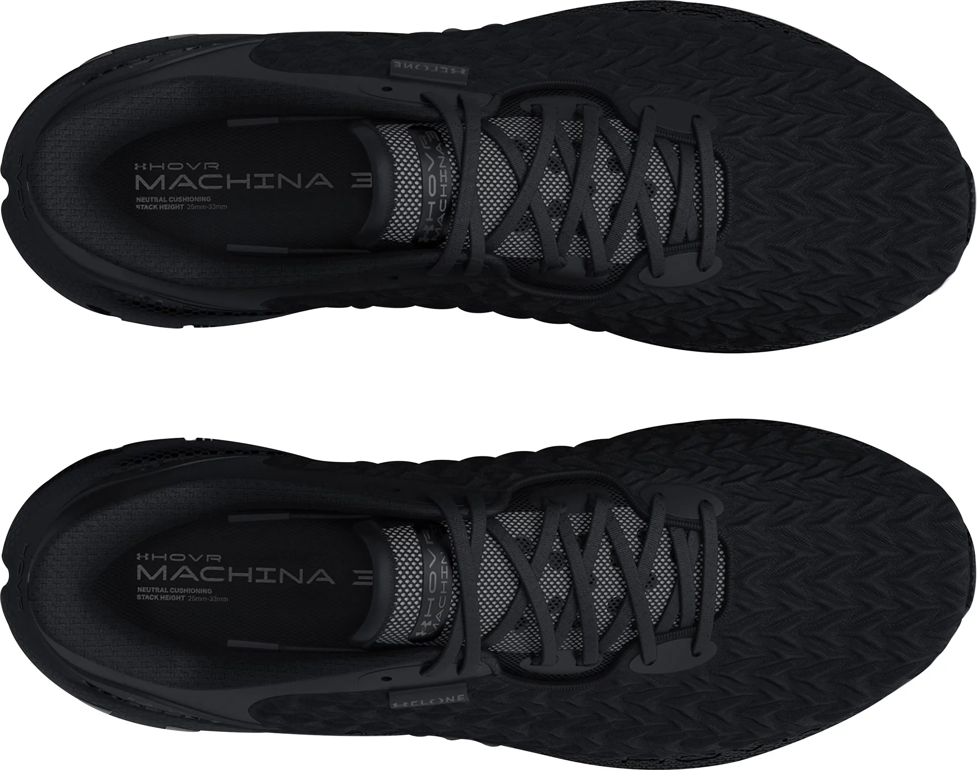 Under Armour HOVR Machina 3 Clone Mens Running Shoes - Black