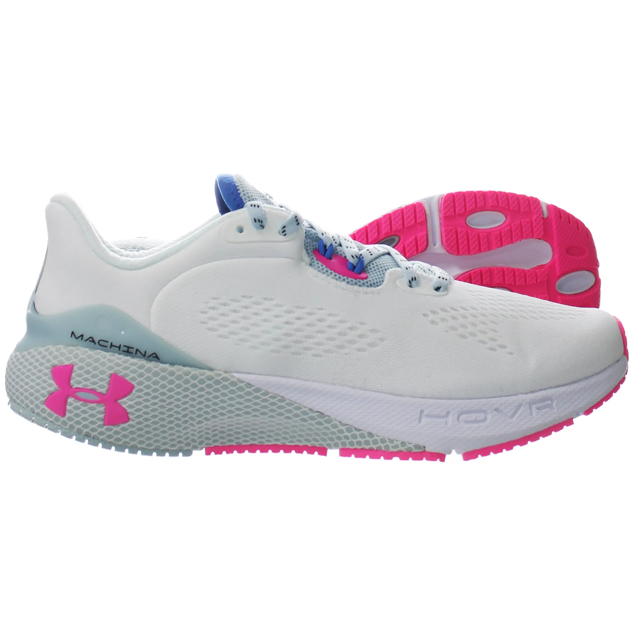Under Armour HOVR Machina 3 Womens White Running Shoes