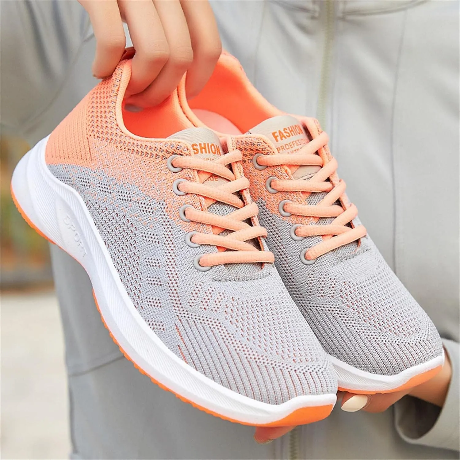 Womens Orthopedic Comfortable Walking Shoes Slip On Sneakers with Arch Support Casual Loafers Plantar Fasciitis Relief Foot Heel Pain Diabetic