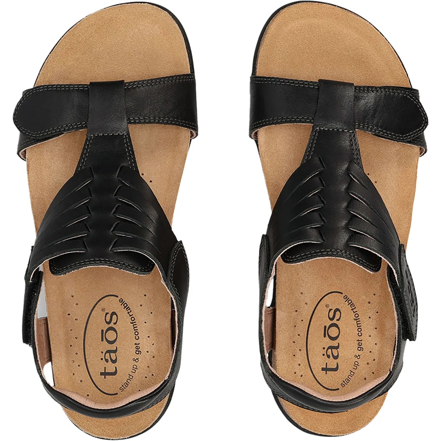 Women's Taos Wonderful Black Leather