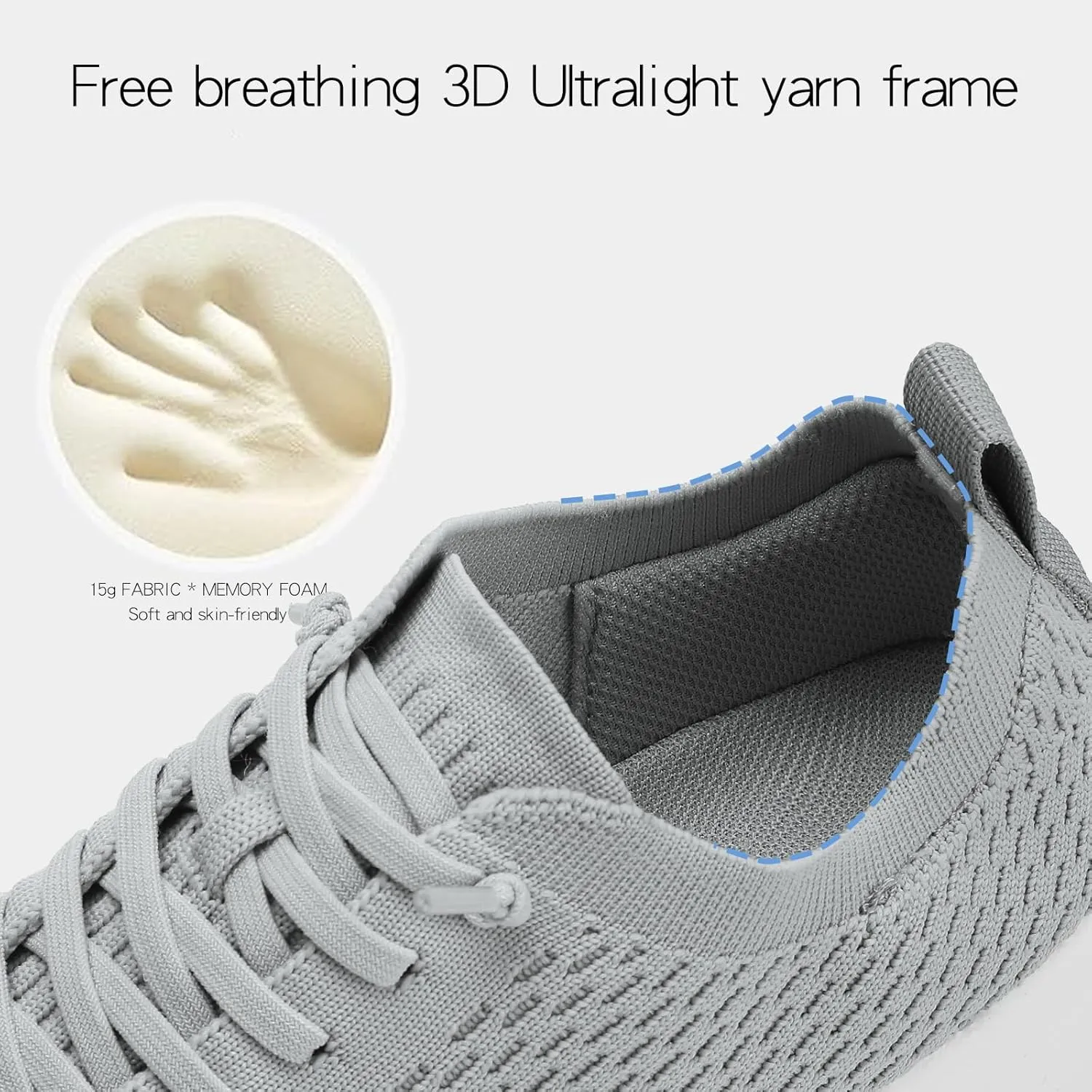 Womens Ultra Soft Walking Shoes Fashion Sneakers